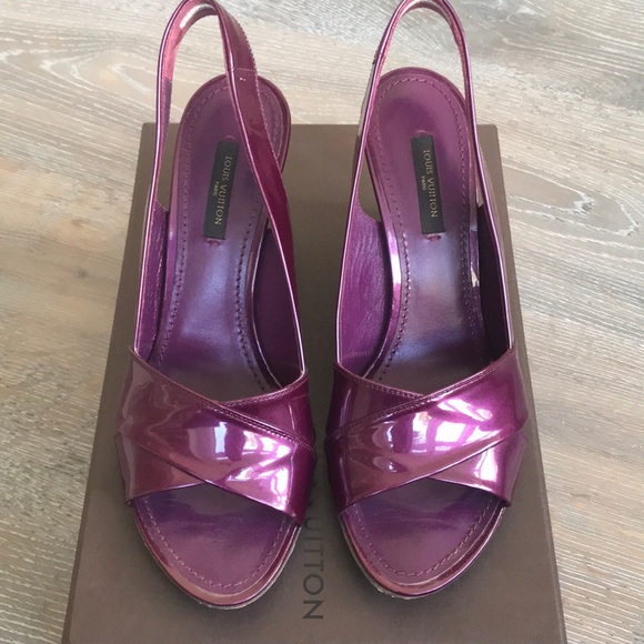 Louis Vuitton wedges - Picture 1 of 4